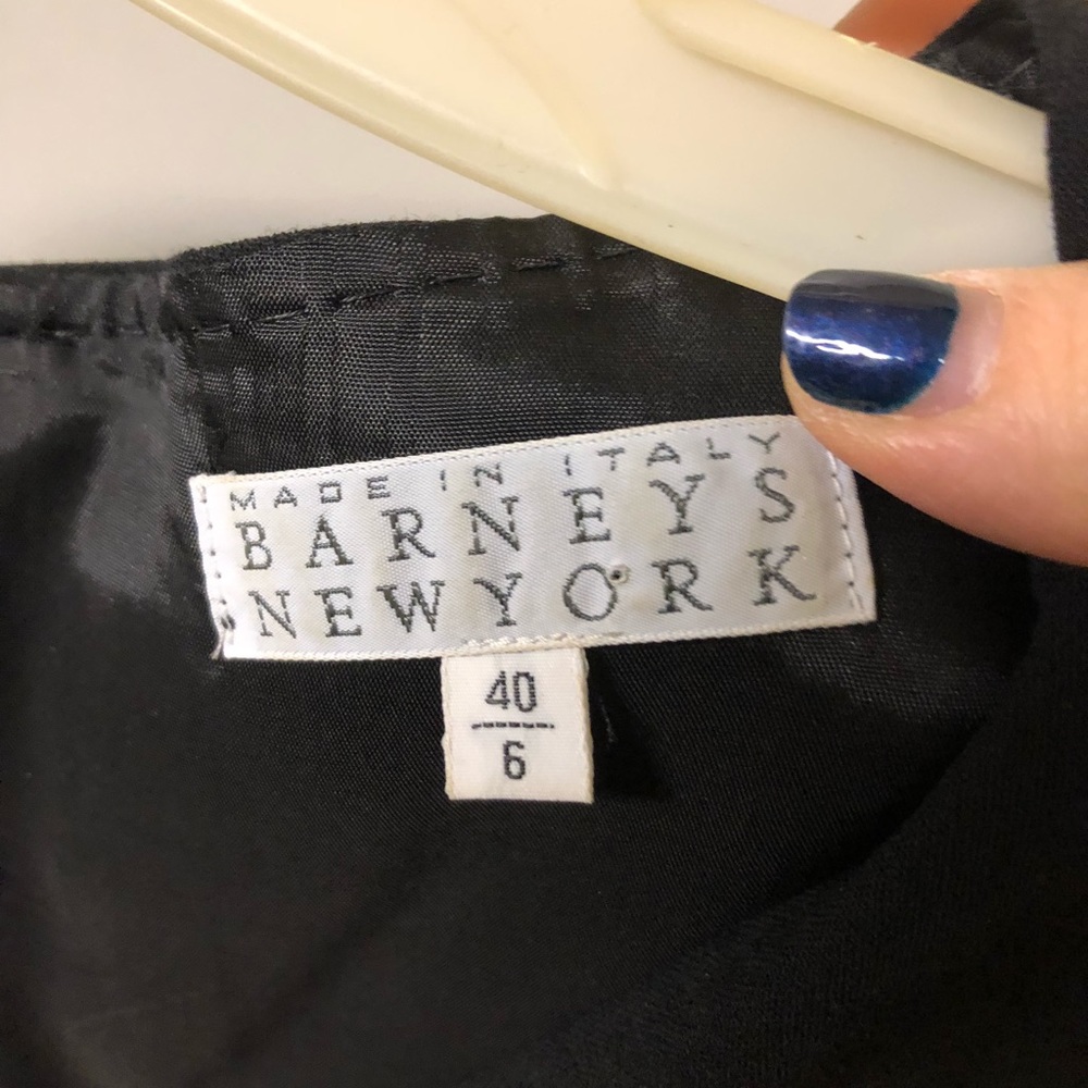 Barney’s New York professional black dress - Picture 2 of 2